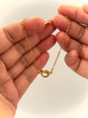 Gold Hearts Knot Pendant