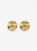 Golden disc studs