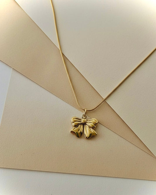 Blossom Bow Necklace