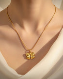 Blossom Bow Necklace