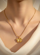 Blossom Bow Necklace
