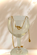 Gold Hearts Knot Pendant
