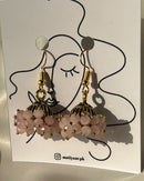 Noor Luxe Crystal Jhumka Earrings Pearl and Festive Colors