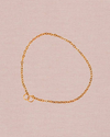 Glimmering Gold Link Anklet