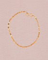 Shimmering Petal Link Bracelet