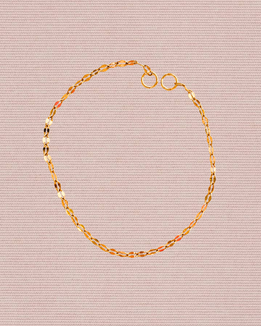 Shimmering Petal Link Bracelet