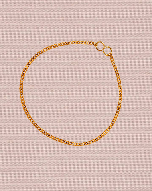 Gold Curb Bracelet