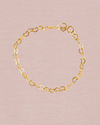 Infinity Heart Link Bracelet