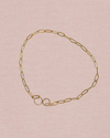 Minimalist Paperclip Link Bracelet