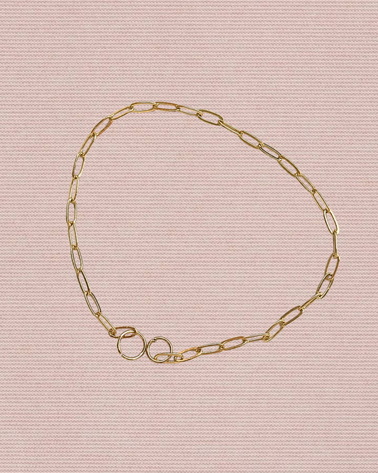 Minimalist Paperclip Link Bracelet