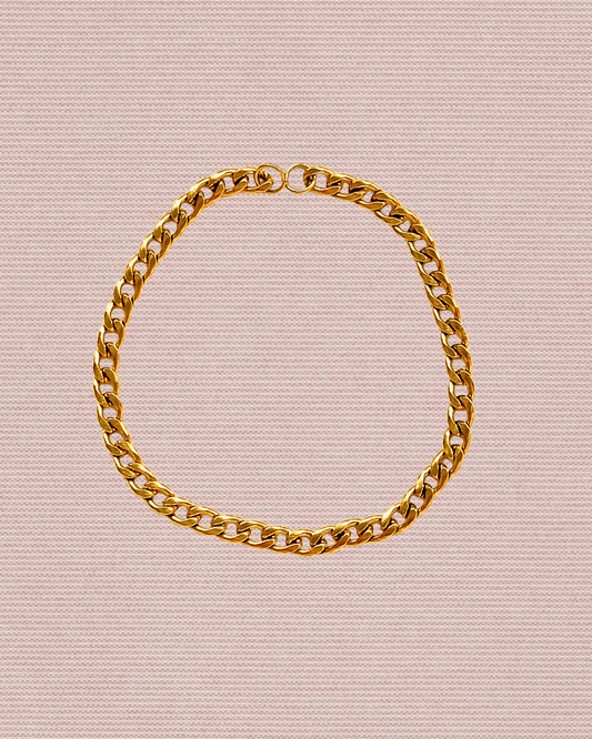 Bold Cuban Link Anklet