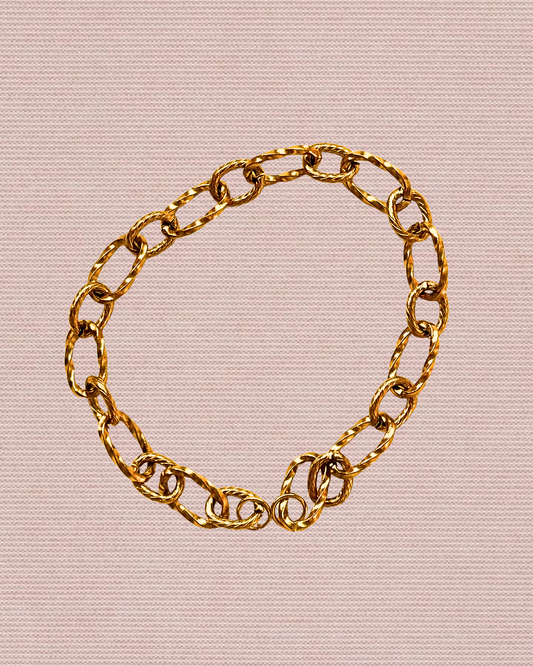 Textured Twisted Link bracelet