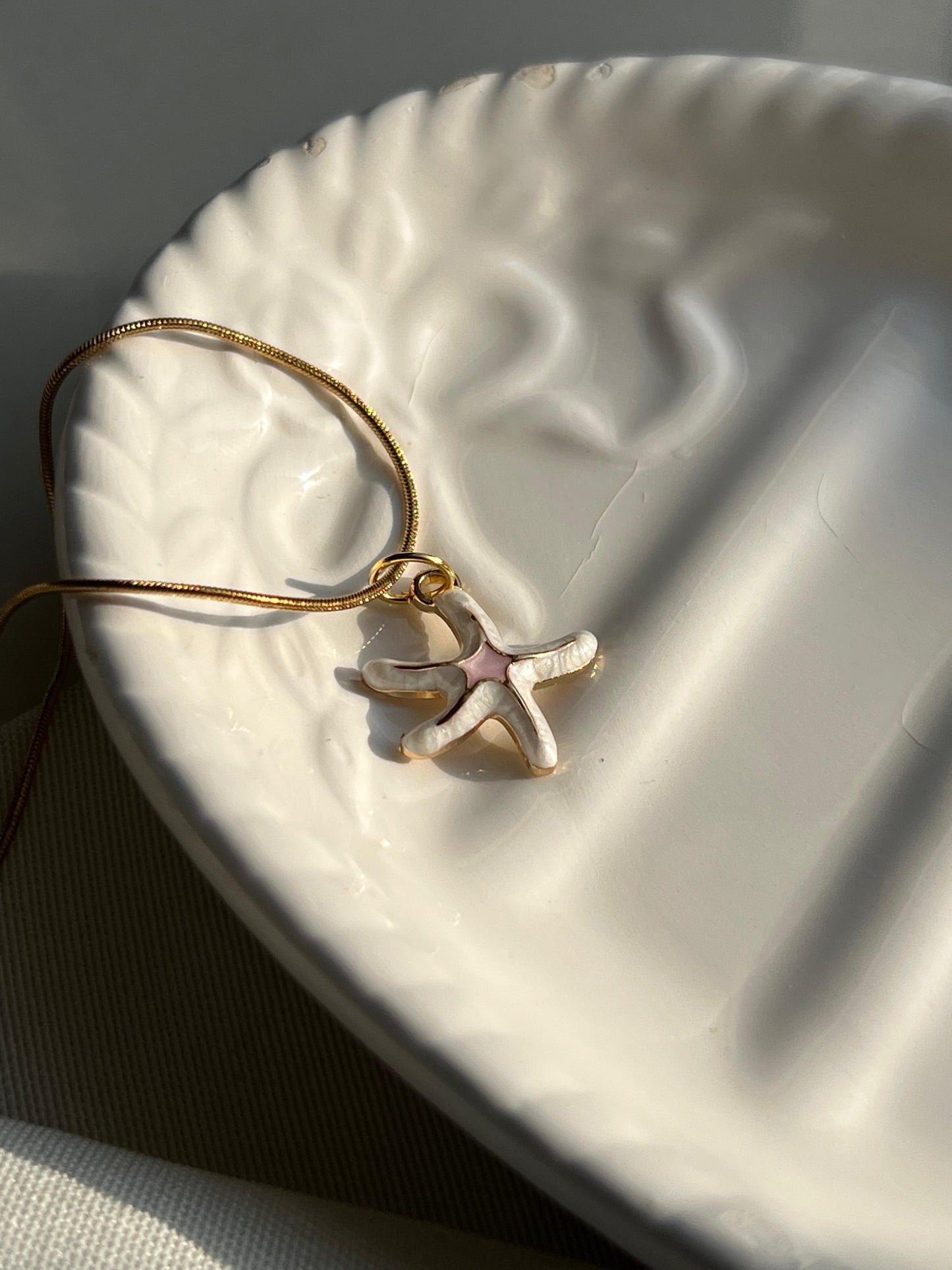 Starlit Shore Charm Necklace