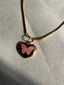 Wings of Love- Butterfly Heart Necklace