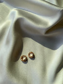 Golden Gleam Mini Hoop Earrings