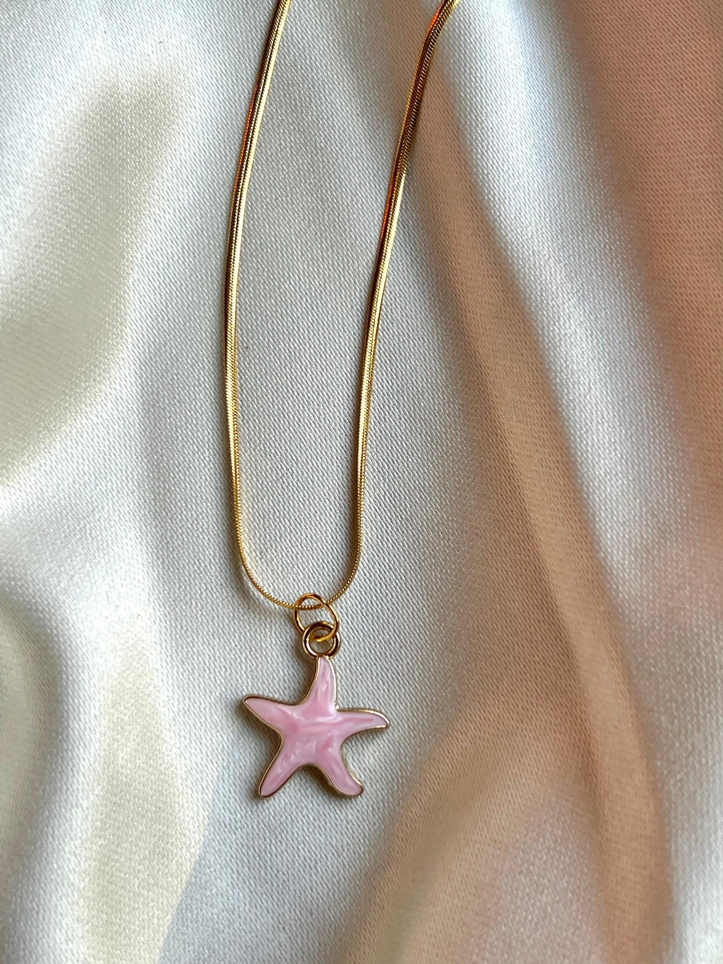 Starfish Pink Pendant