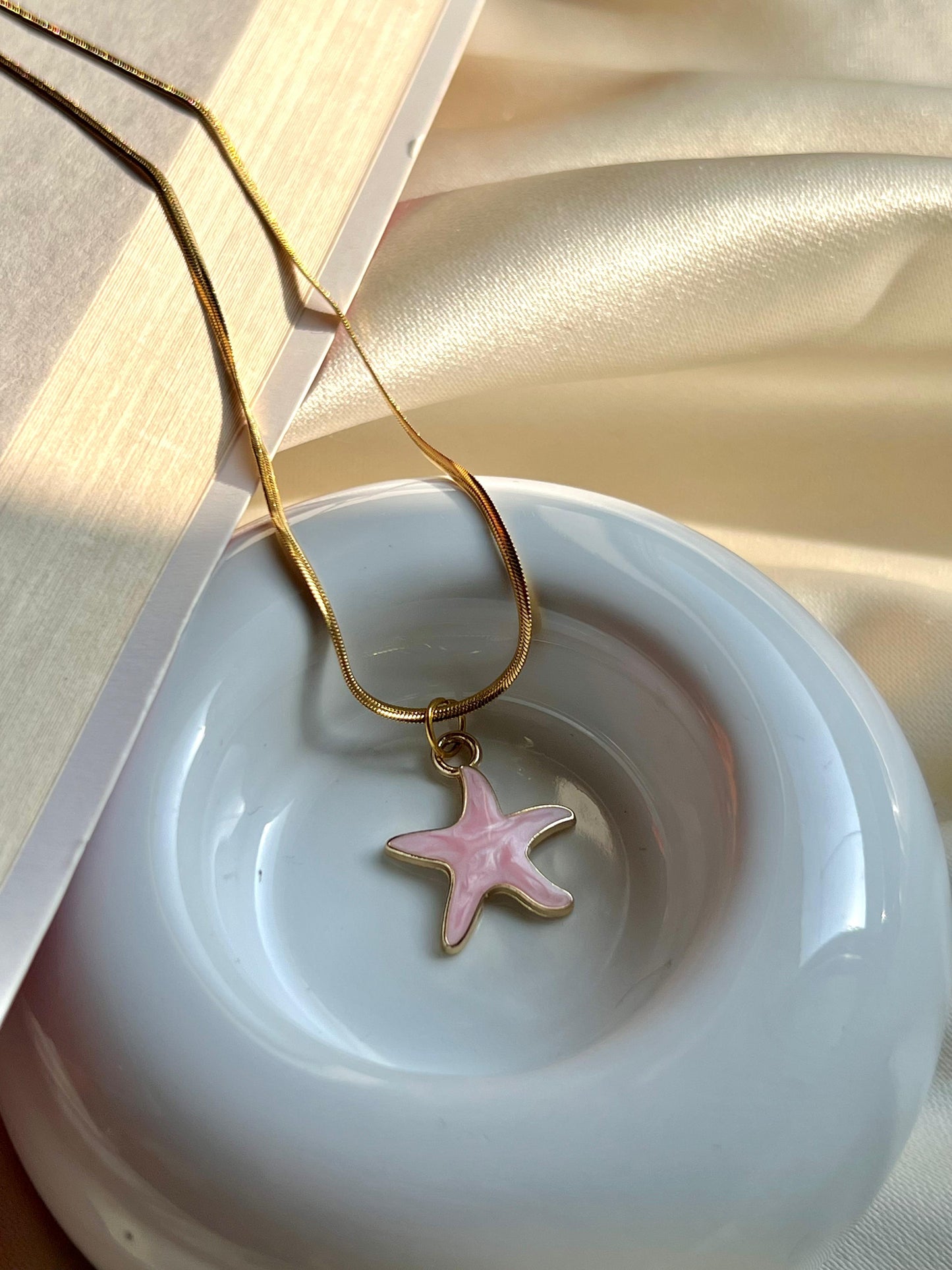 Starfish Pink Pendant