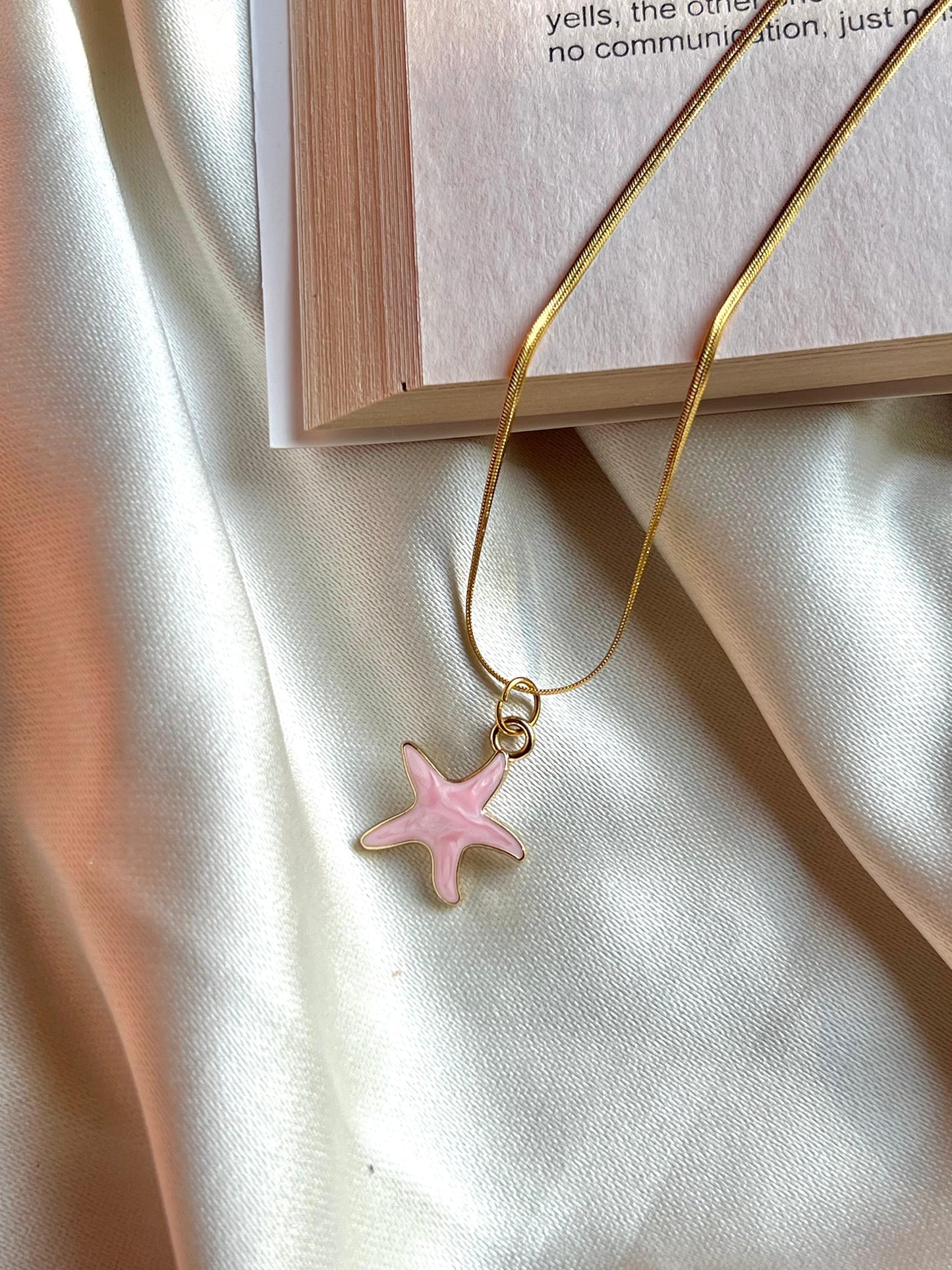 Starfish Pink Pendant