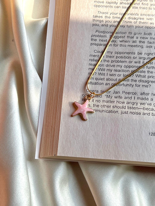 Starfish Pink Pendant