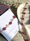 Flower Necklace & Bracelet Set