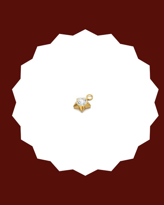 Crystal Star Charm