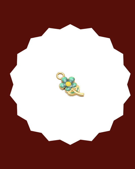 Floral Daisy Charm