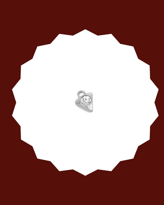 Crystal Triangle Charm