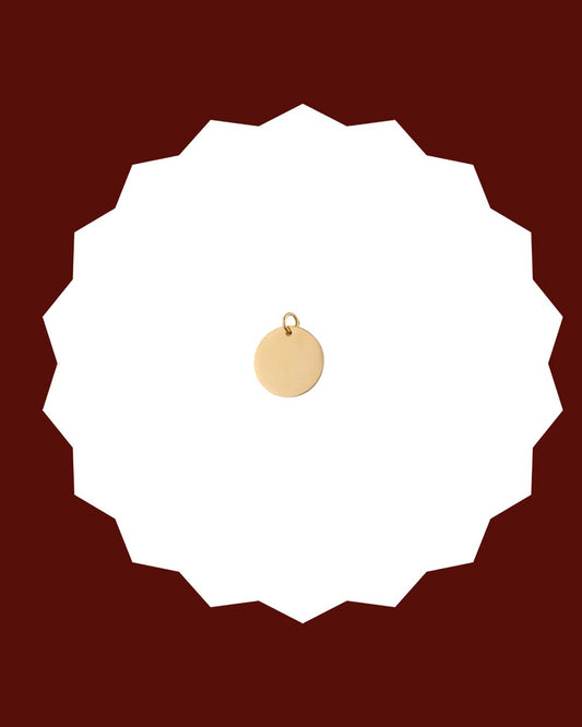 Round Initial Charm
