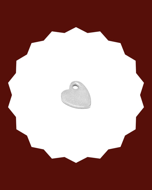 Heart Initial Charm