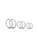 Silver Earring Hoops
