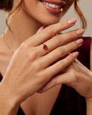 Motiyaar Amoura Heart Stone Ring