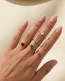 Motiyaar Amoura Heart Stone Ring