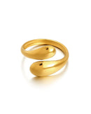 Motiyaar Serene Teardrop Open Ring
