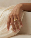 Motiyaar Serene Teardrop Open Ring