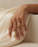 Motiyaar Serene Teardrop Open Ring