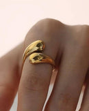 Motiyaar Serene Teardrop Open Ring