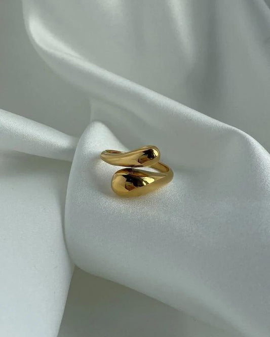 Motiyaar Serene Teardrop Open Ring