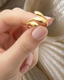 Motiyaar Elara Leaf Wrap Ring