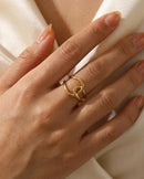 Motiyaar Infinity Muse Statement Ring