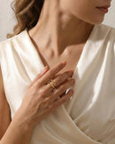 Motiyaar Infinity Muse Statement Ring