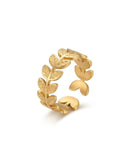 Motiyaar Botanical Leaf Ring