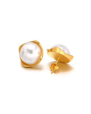 Motiyaar Pearl Dome Studs