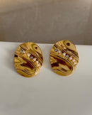 Motiyaar Pearl Wave Studs