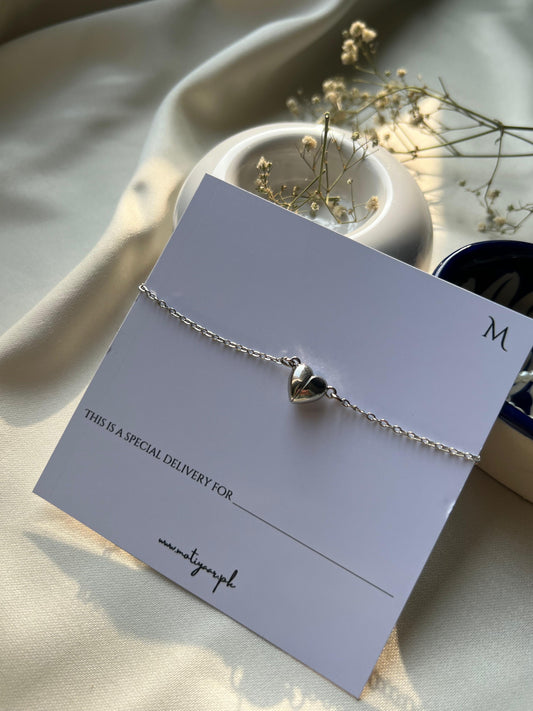 Heart Magnet Bracelet