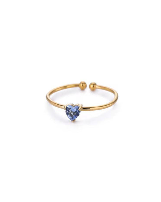 Motiyaar Amoura Heart Stone Ring