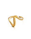 Motiyaar Aurelia Wave Adjustable Ring