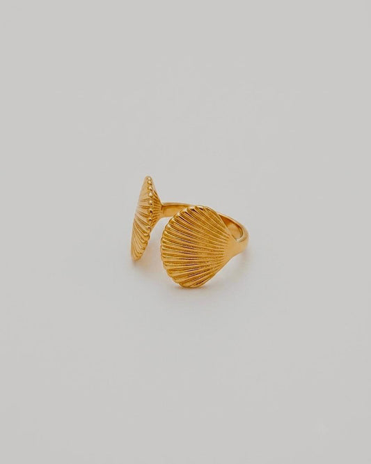 Motiyaar Shell Adjustable Ring