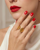 Motiyaar Shell Adjustable Ring
